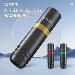 Peiriant Tatŵ Cetris Di-wifr EZ Caster Pen Batri Rotaty Pen gyda Phecyn Pŵer Cludadwy 1500mAh Arddangosfa Ddigidol LED