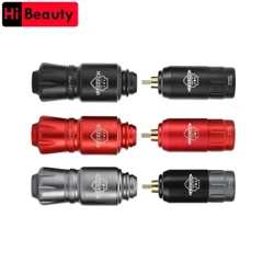 Stylo de tatouage fusée, pistolet rotatif, Machine à moteur avec prise RCA, batterie Tatu Rechargeable, pour maquillage Permanent par Microneedling