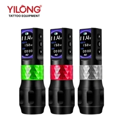 Sạc Không Dây Máy Xăm Bút 2000Mah Pin Dung Lượng Cao Oled Màn Hình Hiển Thị Kỹ Thuật Số Hình Xăm Súng Xoay Hình Xăm Bút Máy