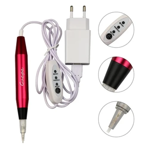 Neist Professionell Make-up Tattoo Pen Machine Permanent Wenkbrauwen Lip Contour Pen Beauty Art Tattoo Pistoul mat Cartouche Nadelen