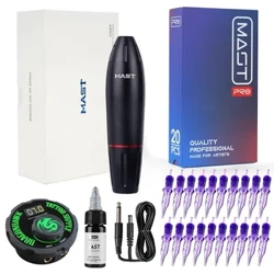 Stylo de tatouage professionnel, Machine de tatouage K2, ensemble de machines rotatives pour cartouches d'aiguilles, fournitures