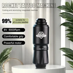 Machine à tatouer, Mini ensemble de fusée, alimentation électrique sans fil, Interface RCA, batterie rotative professionnelle, Kit de pistolet à stylo