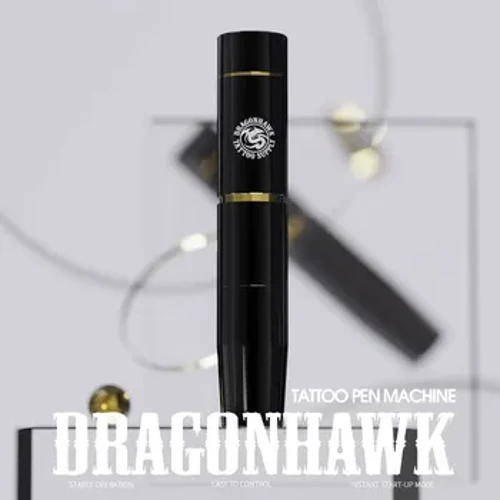 Dragonhawk Máy Xăm Không Dây Hệ Thống Truyền Động Ổn Định Động Cơ Coreless Bút Hình Xăm Cung Cấp Cho Hình Xăm Nghệ Thuật Thân Thể Trang Điểm Vĩnh Viễn
