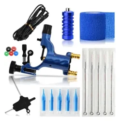 Modako tatuajeak lan bikainak tatuaje-kit ekipamendua tatuaje-makina 5 orratz tatuaje-tresna multzoa Motor-pistola kit-tresnak