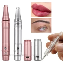 무선 영구 화장 기계 Microshading 전문 PMU 기계 문신 펜 총 키트 눈썹 Miroblading 아이 라이너 립
