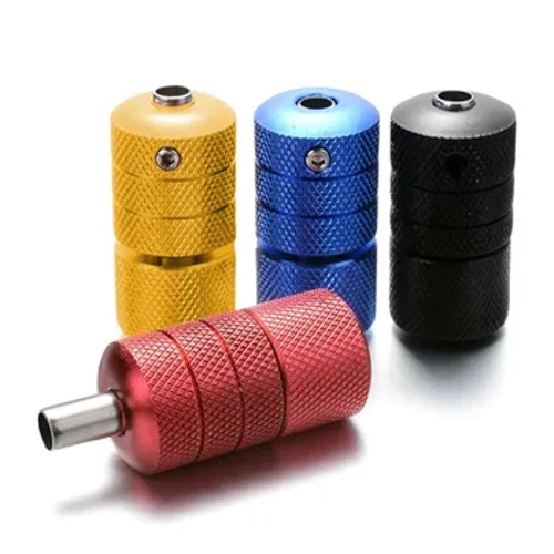 25MM Aluminum Alloy Tattoo Grip Me ke kua i ke kumu 25mm Handle Grip Tattoo Tube Tip Kit Multi Color Free Shipping