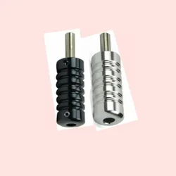 1 CÁI Đen Hoặc Slive Nhôm Hình Xăm Cầm 20MM Với Thân Sau Chuyên Nghiệp Máy Xăm Cầm Ống Đầu Dụng Cụ