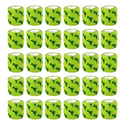 5/10/20PCS Déieremuster gedréckt Wegwerf Tattoo Grip Cover Wrap Bandage Fir Tattoo Grip Bandage Machine Tape Tube Accessoire
