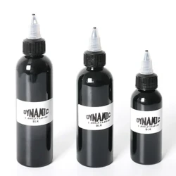 60/90/120 ml svart tatoveringsblekkpigment Profesjonelt DIY-tatoveringspigment Permanent tatoveringsblekk Kroppskunstpigmentsett høykvalitets 8 ml