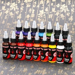 30ML/Chai Chuyên Nghiệp Sắc Tố Hình Xăm Loại Mực An Toàn Một Nửa Thường Trực Sơn Tiếp Tế Cho Vẻ Đẹp Trang Điểm Nghệ Thuật Thân Thể