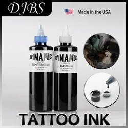 Tusz do tatuażu DJBS 5/30/60/90/120/240ML/butelka czarny Pigment do mikrobladingu artystyczne malowanie ciała makijaż permanentny materiały do ​​tatuażu