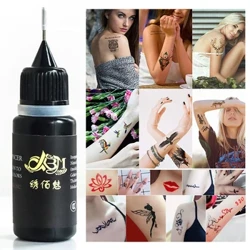 Yangi 10ml Professional xavfsiz suv o'tkazmaydigan tatuirovka pigmenti amaliyoti tatuirovka siyoh tana san'ati tatuirovka pigmenti rangli tatuirovka siyoh pigmenti