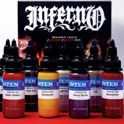 14 Pcs Tattoo Ink 30ML Tattoo Praktek Pigmen untuk Praktek Kulit Alami Permanen Tattoo Machine Supplies Praktek Kanggo Pemula