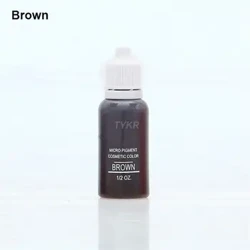 15 ml Profesyonel Dövme Mürekkebi Kalıcı Makyaj Kaş Dudaklar Göz Hattı Dövme Mürekkepleri Microblading Pigment DIY Vücut Güzellik Dövme Sanatı