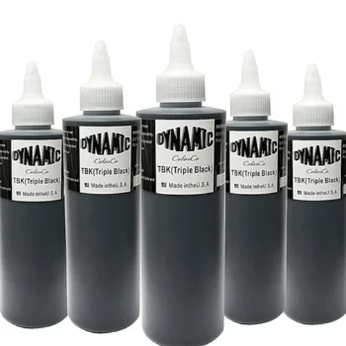 Dynamiczny 240ML tusz do tatuażu Pigment do mikrobladingu czarny tusz do tatuażu 8 uncji artystyczne malowanie ciała makijaż permanentny materiały do ​​tatuażu