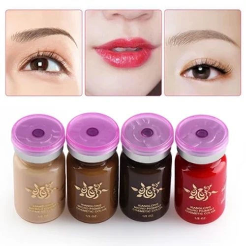1 Chai Lông Mày Kẻ Viền Mực Xăm Nhũ Bán Thường Trực Trang Điểm Lông Mày Bền Sắc Tố Microblading Dụng Cụ Làm Đẹp Đồ Dùng