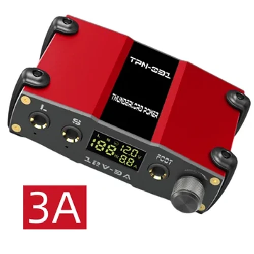 I-3A Mini Tattoo Power Supply Digital Display for 2 Tattoo Machine