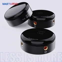 Mast Tattoo Power Supply OLED Screen with EU/US/UK/AU Adapter for Coil&Rotary Tattoo Machine Professional Digital  Mast Circle