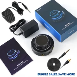 Cột buồm Hình Xăm OLED Trắng Màn Hình Hiển Thị Nguồn Điện Bộ Mini Bàn Đạp Chân Kẹp Dây Phụ Kiện Nguồn Điện Hình Xăm