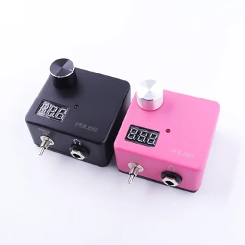 PULSE PMU SMP татуіроўка Power Supply Pack Box 3.4A LCD Magnetic Base Tattoo Supply Лічбавы дысплей добрай якасці
