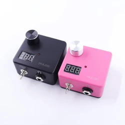 PULSE PMU SMP татуіроўка Power Supply Pack Box 3.4A LCD Magnetic Base Tattoo Supply Лічбавы дысплей добрай якасці