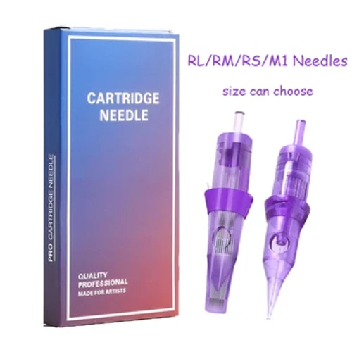 10 Chiếc/50 Con Dùng Một Lần Hình Xăm Hộp Kim Pro Vòng Lót Dùng Một Lần Tiệt Trùng An Toàn Hình Xăm Kim Cho Máy Xăm