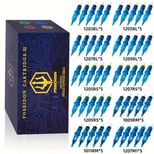 POSEIDON 50PCS nila fefiloi fa'apolofesa pe'a kesi fa'ameamea fa'atasi ai ma kaseti saogalemu a le fa'auluulu.