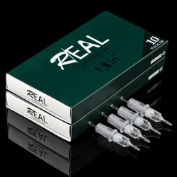 INKIN Real Safety Tattoo Needle Cartridge Precise Positioning Liner Shader para sa Tattoo Permanent Makeup Pen Machine 10 Pcs/Box