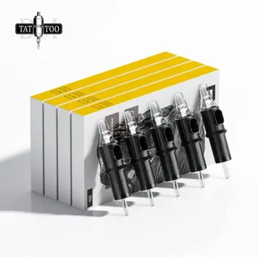 20 chiếc Dùng Một Lần Hình Xăm Kim #12 0.35MM RL RS RM M1 Tiệt Trùng An Toàn Chuyên Nghiệp Hộp Mực Hình Xăm Kim cho Máy Xăm