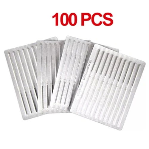 100 PCS Sterile Needle Mole Tattoo Removal Pen Needles Para sa Spot Mole Freckle Plasma Point PenBeauty Machine