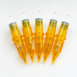 I-5/10 PCS Inaliti Yomdwebo Wenaliti Yokufaka esikhundleni Sethiphu ye-Cartridge engu-0.35MM RL/RS/RM/M1 Yokwenza I-Permanent Makeup ye-MTS Tattoo Machine Kit Ishiya
