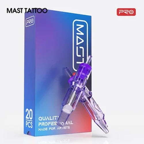Snáthaidí Cartús Tatú Pro RL/RLT Línéar Babhta Snáthaid Tatú Sábháilteacht Sterilithe Indiúscartha Le haghaidh Meaisíní Tatú 20pcs/lot