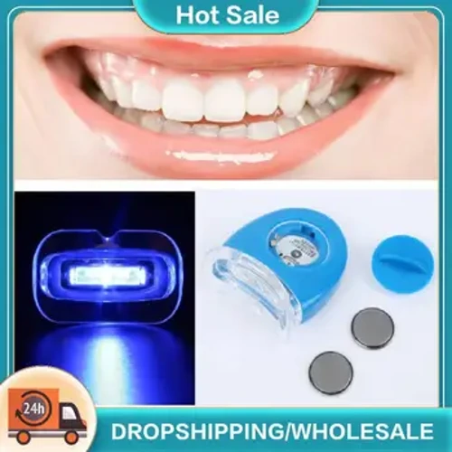1 Máy Tính Xanh Dương Làm Trắng Răng Đèn LED Mini Cá Nhân Di Động Làm Trắng Răng Đèn Răng Dụng Cụ Chăm Sóc Răng Miệng