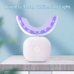 Không Dây Làm Trắng Răng Đèn Đèn Đỏ Và Xanh Dương Tẩy Trắng Răng Tăng Tốc Di Động Sử Dụng Tại Nhà Làm Trắng Răng Đèn LED