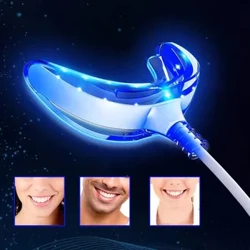 Muirearú USB Inaistrithe Fiacla Smart LED Whitening Faoi stiúir Solas Gorm Fiaclóireachta Ionstraim Whitening Fiacla Trealamh Bánú