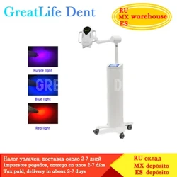 GreatLife Dent 80W 10 Leds 3 Colors Models Powerful Dental Equipment Accelerator Bleaching Machine Teeth Whitening Light Lamp