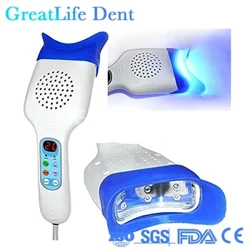 GreatLife Dent 10 Đèn LED 3 Màu Nha Khoa Cầm Tay Loại Portabl Làm Trắng Răng Tăng Tốc Mini Nha Khoa Làm Trắng Răng Ánh Sáng Đèn