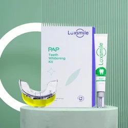 „Luxsmile“ dantų balinimo rinkinys, neperoksido gelio balinimo dantis LED UV šviesos rinkinys lazeriu balinančiu dantis dantų balinimas nemokamas pristatymas