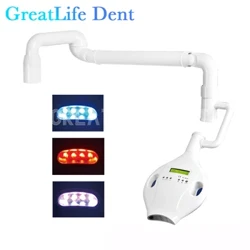 GreatLife Kırmızı Mavi Mor 45mm 50mm Diş Beyazlatma LED Hızlandırıcı Işık Diş Beyazlatma Diş Beyazlatma Lambası dişçi sandalyesi için