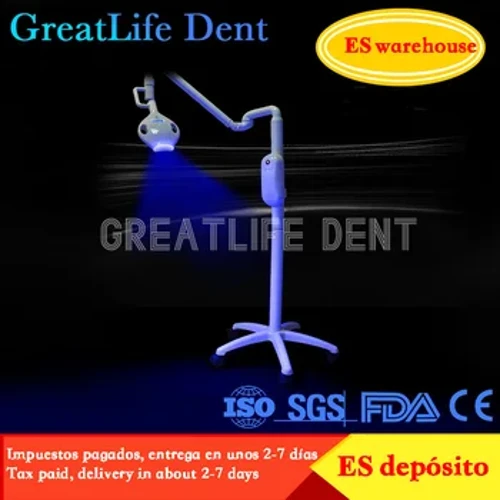 GreatLife Dent 40W 8 mau ʻōpuʻu alakaʻi ikaika niho niho ʻoihana kukui niho keʻokeʻo kukui hoʻomaʻemaʻe niho.