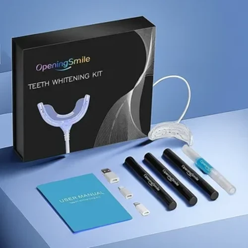 Набір для відбілювання зубів Cold Light Beauty Instrument ефективно видаляє жовті плями на зубах Лампа типу USB