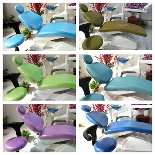 I-1Set Thick Dental Cover PU Isikhumba sikadokotela Wamazinyo Isivikeli semikhono Iyunithi Yezintambo Ezinwebekayo Ezingangeni manzi *4colors