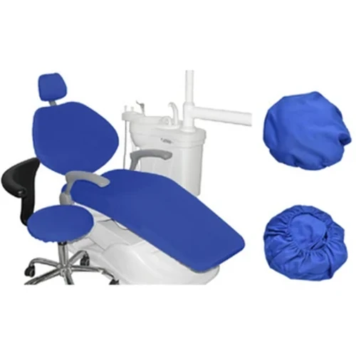 1 conjunto de capa de assento para cadeira dentária, conjunto de capa protetora de alta elasticidade, kit protetor de assento, material para dentista