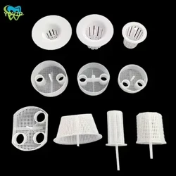 1 Chiếc Ghế Nha Khoa Phụ Kiện Ống Spittoon Dùng Một Lần Nắp Lọc Dài Ngắn Nâng Phong Cách Cho Phòng Khám Nha Khoa