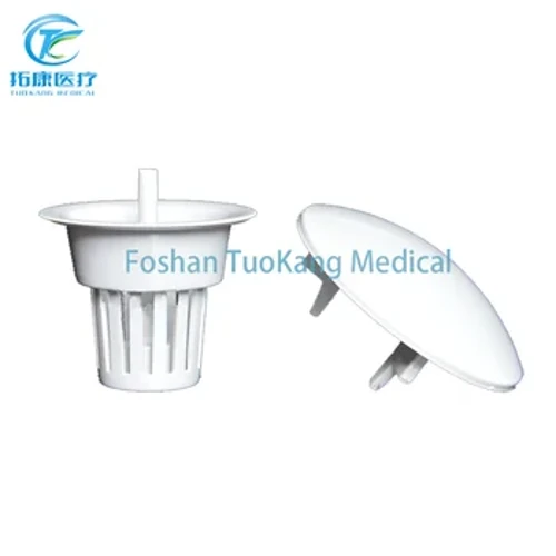 Vifaa vya Kiti cha Meno Kikombe cha Uchafu cha Funeli ya Plastiki ya Simu ya Mkononi Tube Back Cylinder Cup Jalada la Kichujio cha Ceramic Spittoon