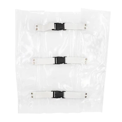 1pc Plastik kloer Zänn Stull Mat Këssen Fouss Pad Zänn Sëtz Eenheet Staubdicht Cover Protector Mat Elastesche Bands Zänn Versuergung