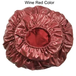 I-WineRed Dental Unit Chair Cover Cover Sleeves Protector Imboza I-PU Yamazinyo Engangeni manzi Isitulo se-Headrest Backrest Cushion