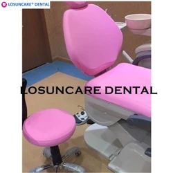 LOSUNCARE 4 Cái/bộ Vỏ bảo vệ ghế nha khoa đàn hồi 5 màu Lycra Vỏ bọc ghế nha khoa