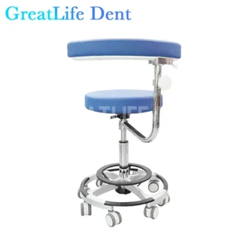 Suíochán Fiaclóir GreatLife Dochtúir Béil Scéimhe Pedal Sclóine Ardaitheoir Inchoigeartaithe Stól Snámha Hiodrálacha Spa Tatú Cathaoirleach Salon Massage