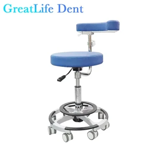 GreatLife Tannlegesete Oral Doctor Beauty Pedal Swivel Justerbar Heis Krakk Hydraulisk Swivel Spa Tatovering Massasje Salong Stol